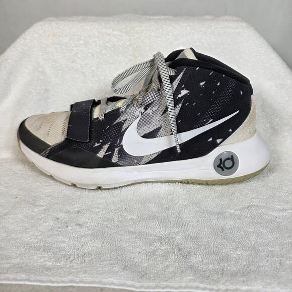 Nike KD Trey 5 III Black/Grey Mid Basketball Sneakers Shoes 749379-010 Men's 12